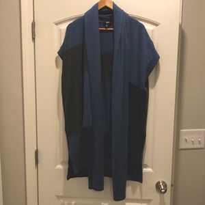 Paige Poncho with attached scarf